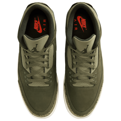 Jordan Retro 3 - Men's - Neutral Olive/Sequoia/Medium Olive