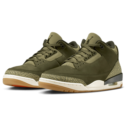 Jordan Retro 3 - Men's - Neutral Olive/Sequoia/Medium Olive