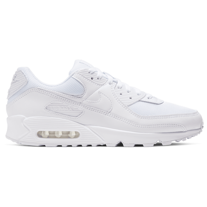 Nike Air Max 90 - Men's - White/White/Wolf Grey