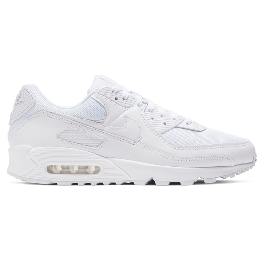 Nike Air Max 90 - Men's - White/White/Wolf Grey