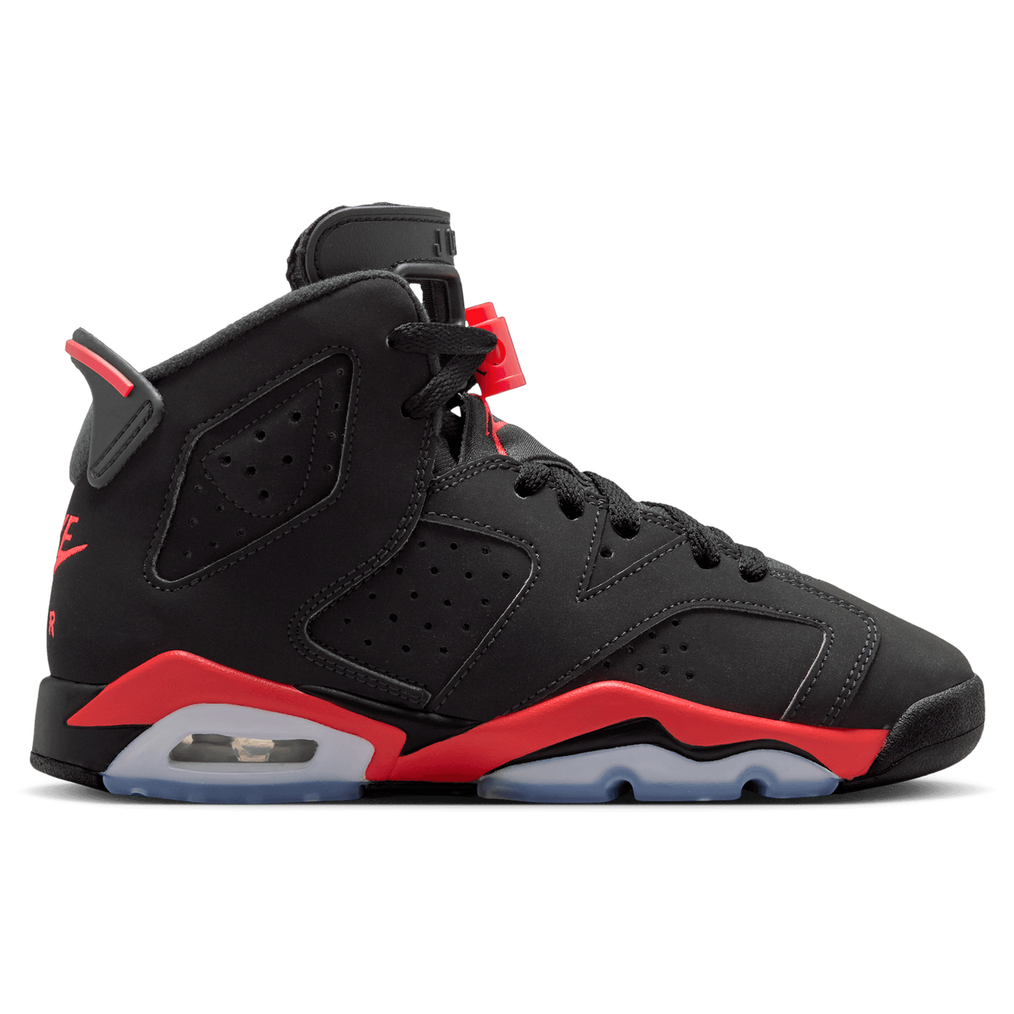 Jordan Retro 6 - Boys' Grade School - Black/Red