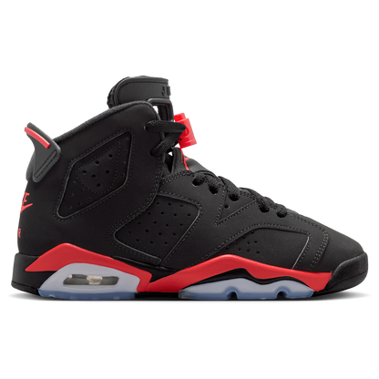 Jordan Retro 6 - Boys' Grade School - Black/Red