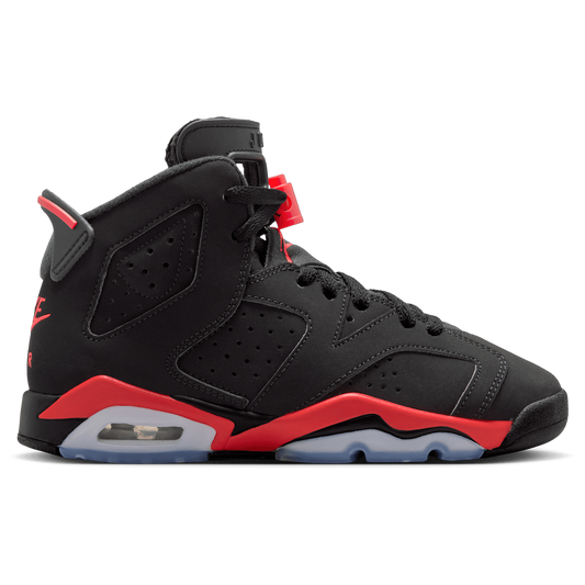 Jordan Retro 6 - Boys' Grade School - Black/Red