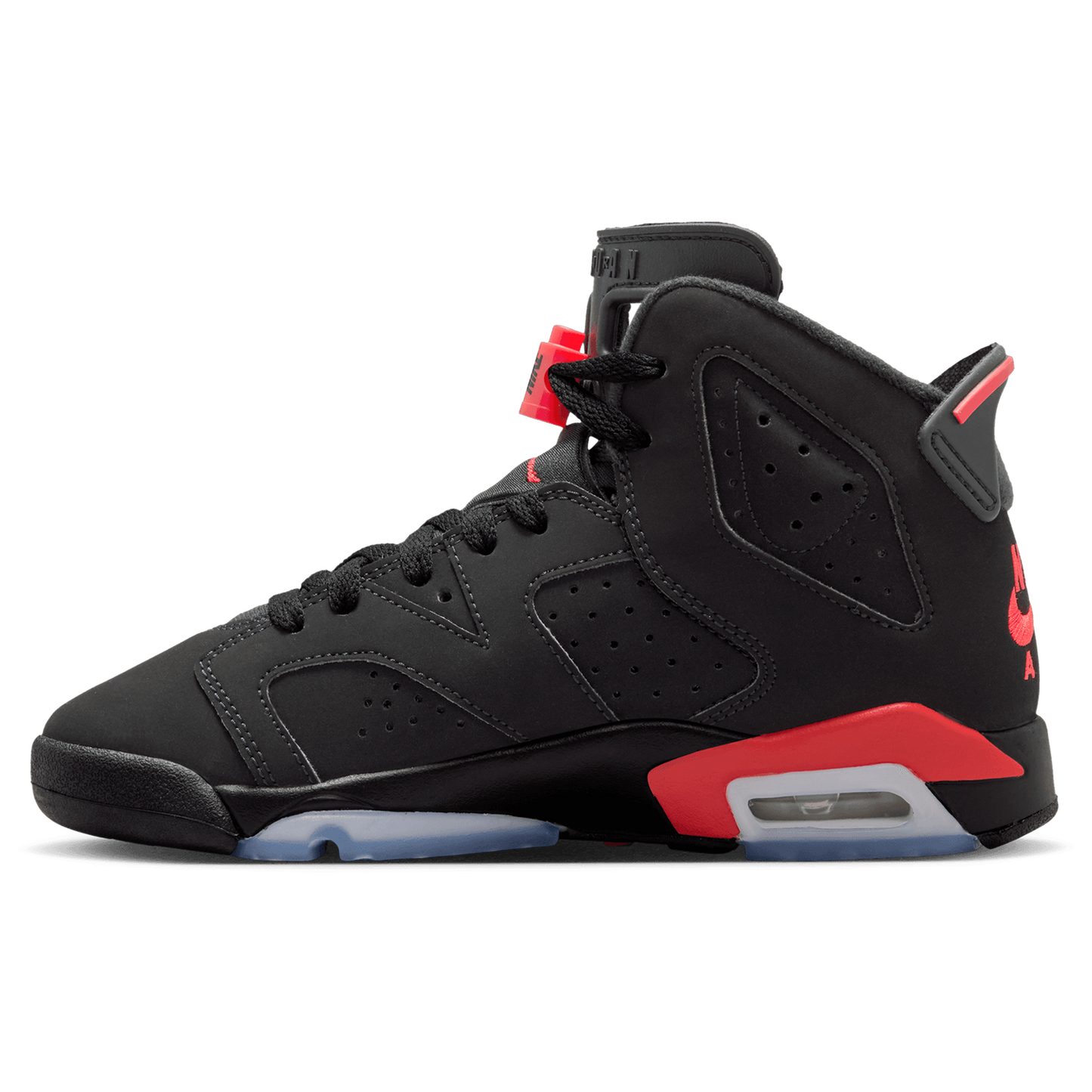 Jordan Retro 6 - Boys' Grade School - Black/Red