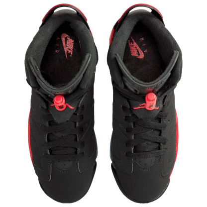Jordan Retro 6 - Boys' Grade School - Black/Red