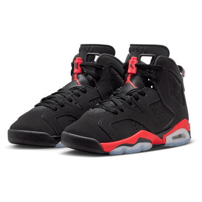 Jordan Retro 6 - Boys' Grade School - Black/Red