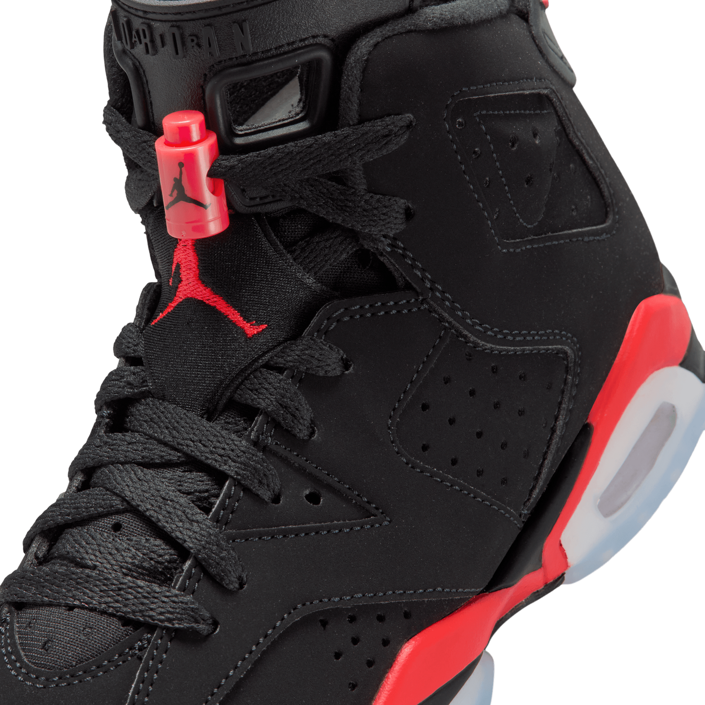 Jordan Retro 6 - Boys' Grade School - Black/Red