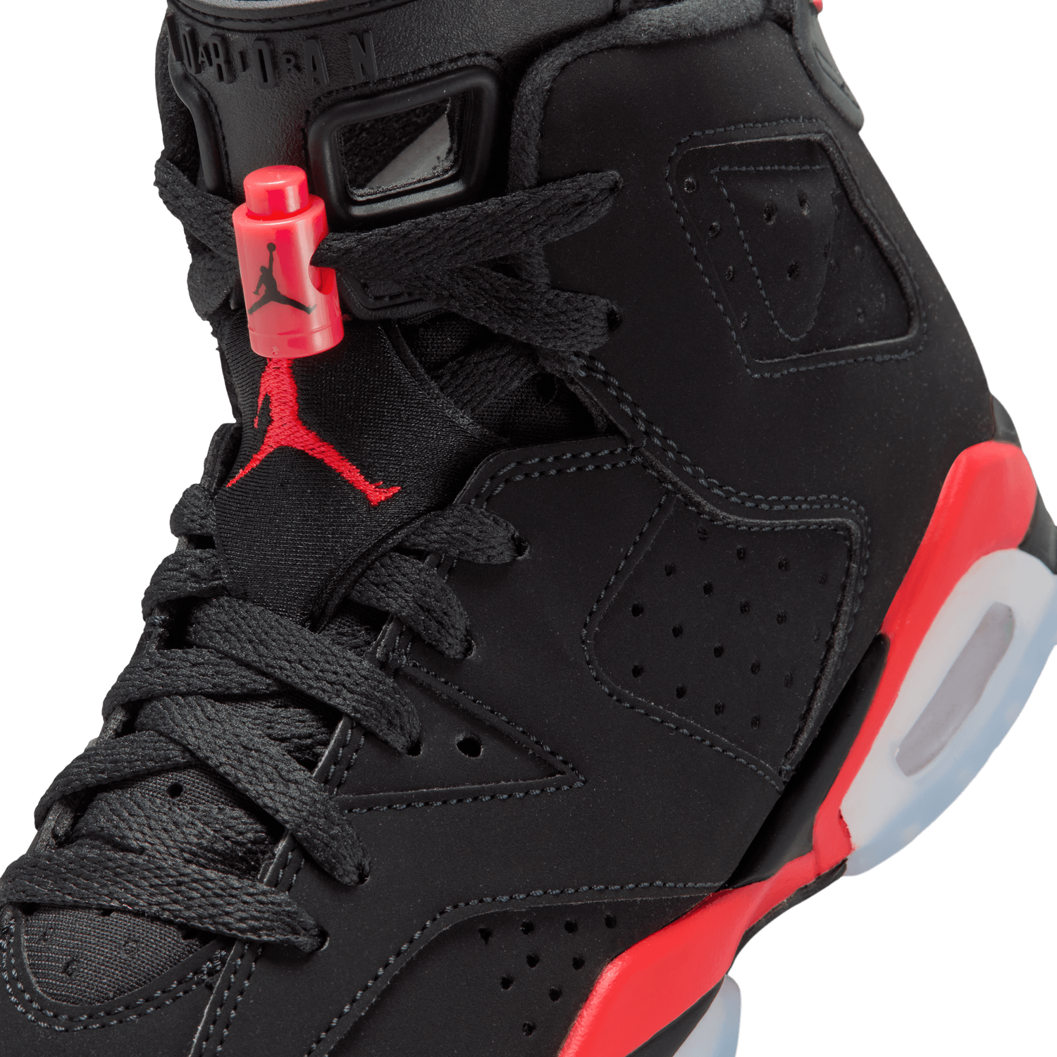 Jordan Retro 6 - Boys' Grade School - Black/Red