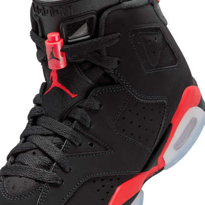 Jordan Retro 6 - Boys' Grade School - Black/Red