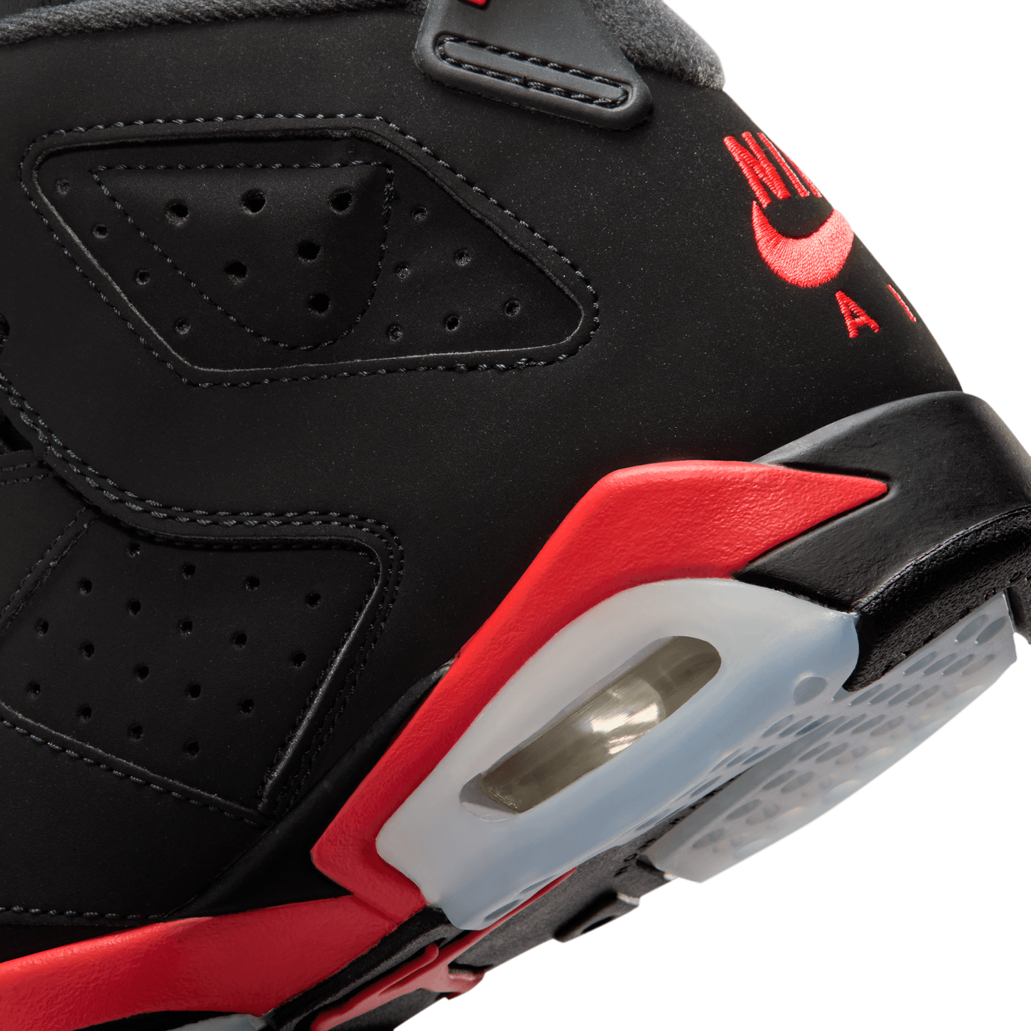 Jordan Retro 6 - Boys' Grade School - Black/Red