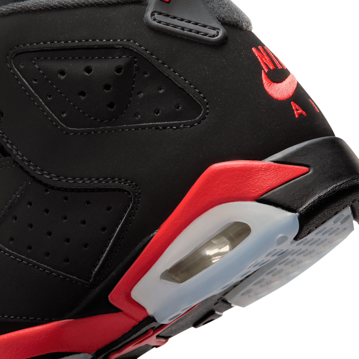 Jordan Retro 6 - Boys' Grade School - Black/Red