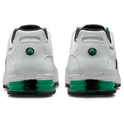 Nike Shox NZ - Men's - Grey Fog/Black/Stadium Green