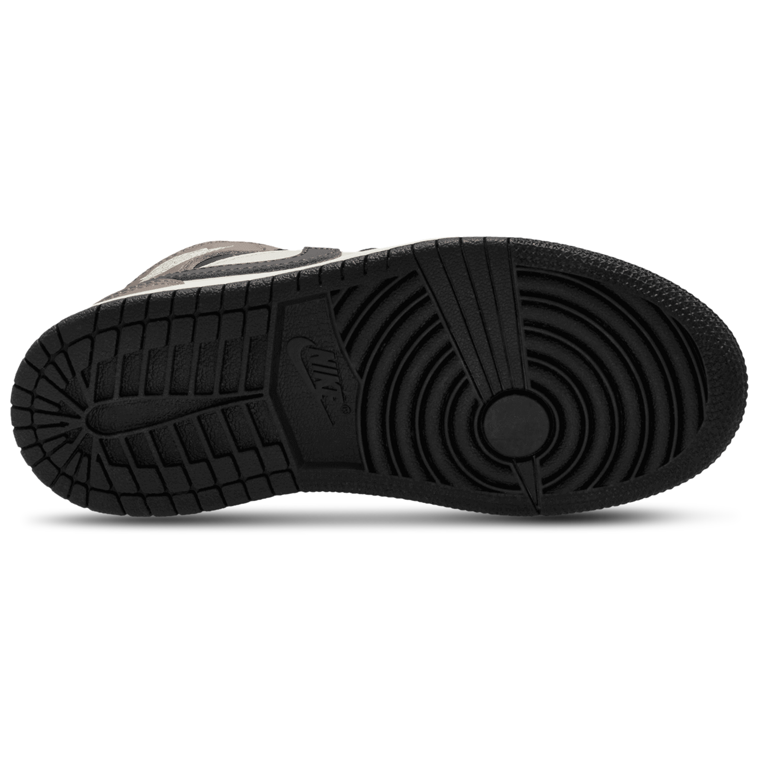 Jordan AJ 1 Mid - Boys' Preschool - Black/Phantom/Univ Red