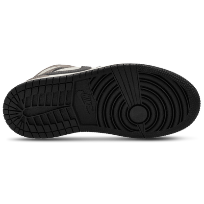 Jordan AJ 1 Mid - Boys' Preschool - Black/Phantom/Univ Red