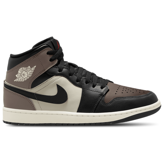 Jordan AJ 1 Mid - Men's - Black/Phantom/Palomino