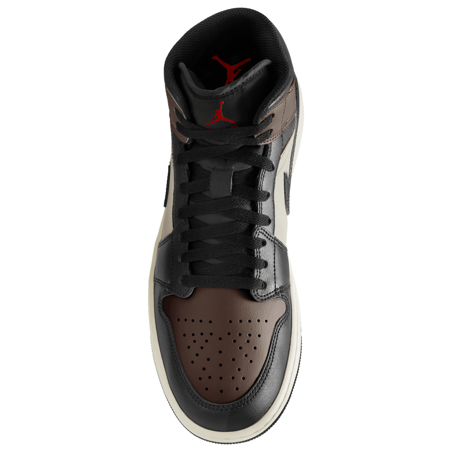 Jordan AJ 1 Mid - Men's - Black/Phantom/Palomino
