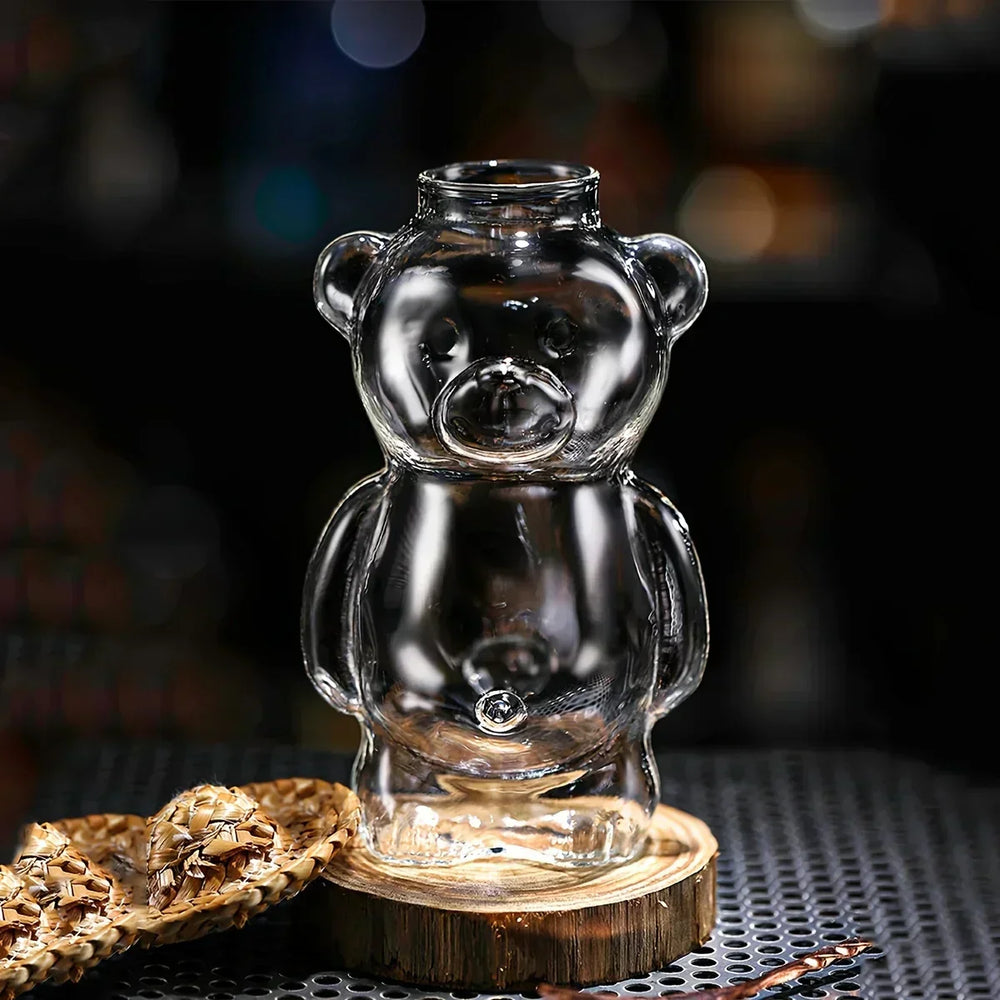 1pc 320ml Bear Shaped Glass