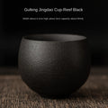Japanese Style Handmade Stoneware Tea Cup & Bowl