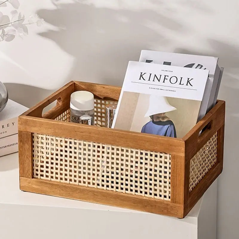 Rattan Storage Box