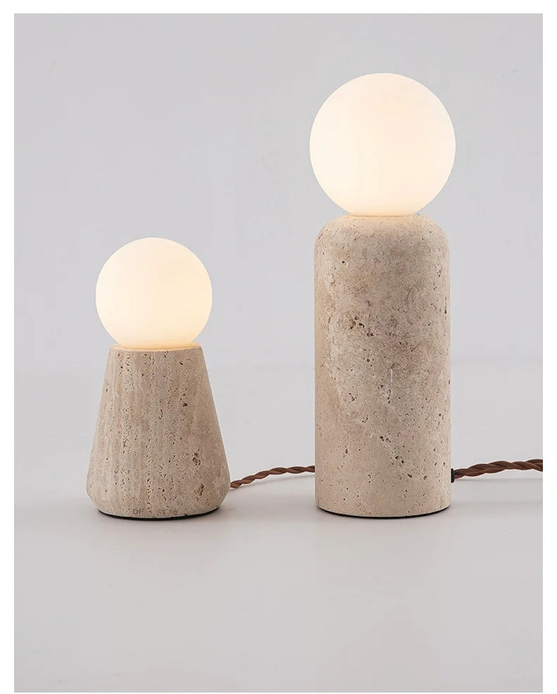 Ceramic Globe Table Lamp