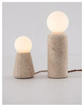 Ceramic Globe Table Lamp