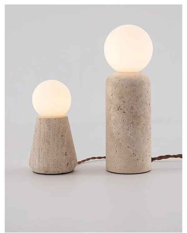 Ceramic Globe Table Lamp