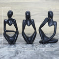 The Thinker Abstract Statues