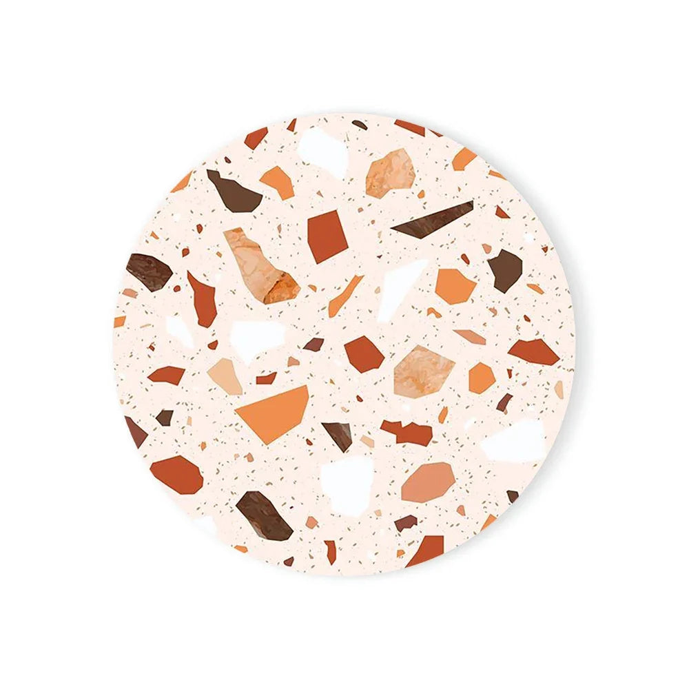 Terrazzo Marble Absorbent Coasters