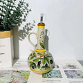 Ceramic Decorative Olive Oil Bottle