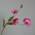 Artificial Poppy Silk Flowers