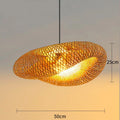 Bamboo LED Ceiling Light