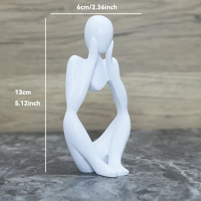 The Thinker Abstract Statues