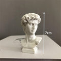 Resin Statue Mini Head Art & Decoration