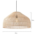Bamboo Rattan Modern Pendant Light
