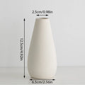 White Ceramic Vases