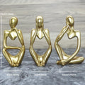 The Thinker Abstract Statues