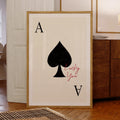 Lucky You Poker Canvas Wall Art