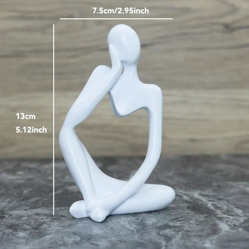 The Thinker Abstract Statues