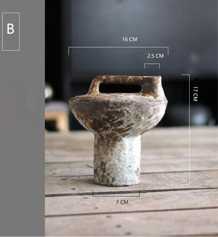 Ceramic Rough Pottery Vase
