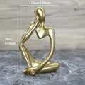The Thinker Abstract Statues