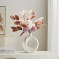 Nordic Style Ceramic Donut Vase