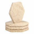 Natural Travertine Coasters
