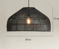 Bamboo Rattan Modern Pendant Light