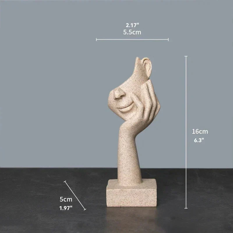 The Thinker Abstract Statues