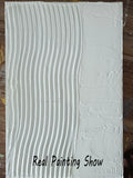 Contemporary Hand-Painted Abstract Line Paintings