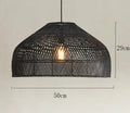 Bamboo Rattan Modern Pendant Light