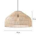 Bamboo Rattan Modern Pendant Light