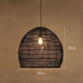 Bamboo Rattan Modern Pendant Light