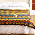 Chevron Inspired Throw Blankets