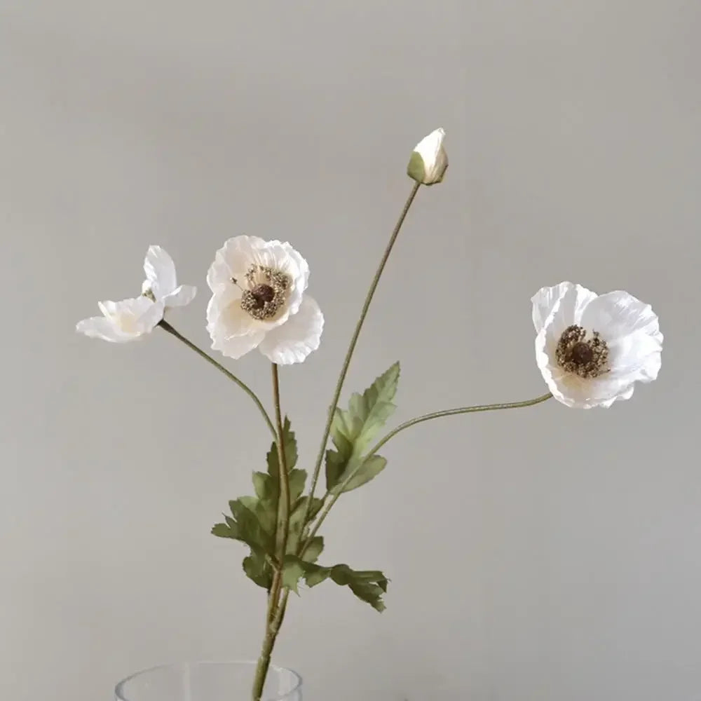 Artificial Poppy Silk Flowers